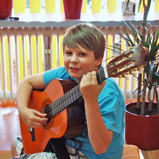 Gitarrenunterricht Kinder